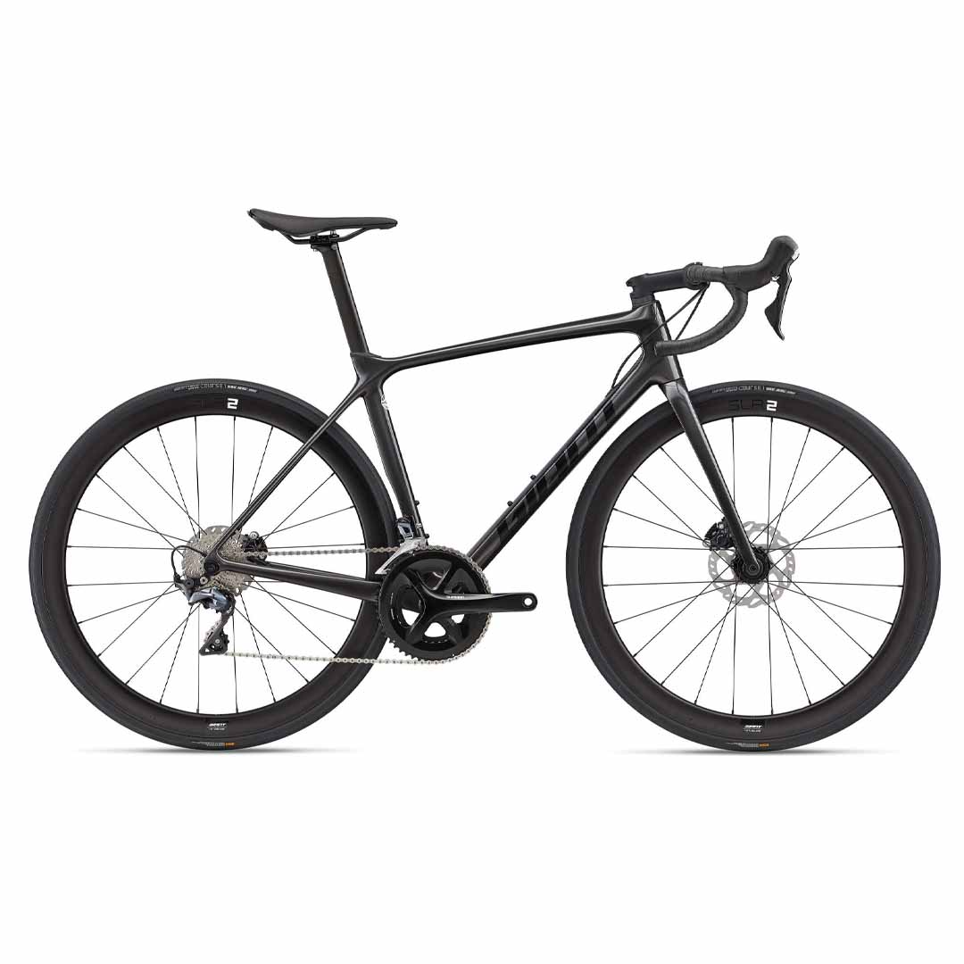 Giant Tcr Advanced 1 Plus Disc Pro Comp In Black - Giant Bicycles GCC